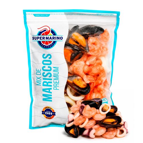 Mix De Mariscos Super Marino Congelado - 400 g