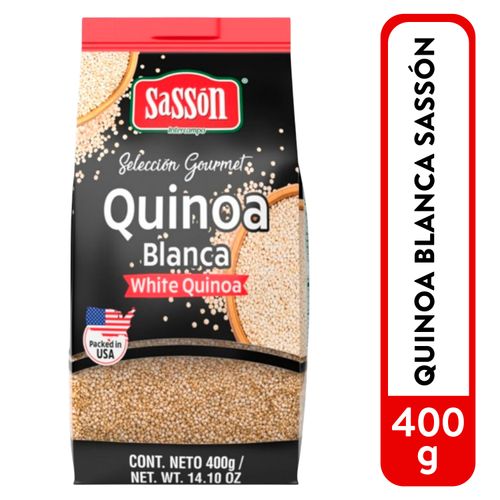 Quinoa Blanca Sasson 400g 12u