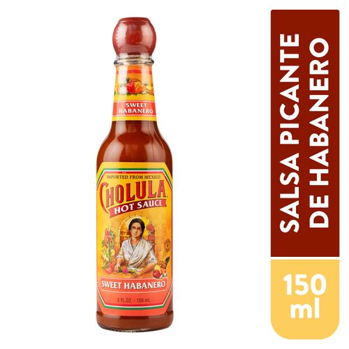 Salsa picante Cholula sweet habanero - 150 ml