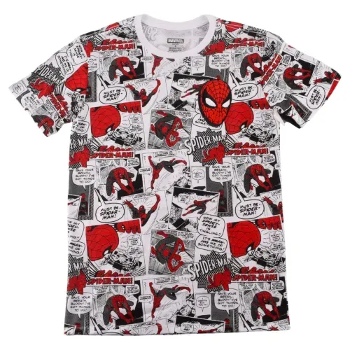 Camisa para caballero con diseño de Marvel Spider-Man