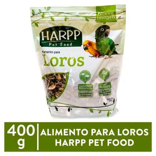 Alimento Harpp Vitaminado Loro - 400 g