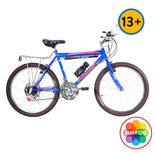 Bicicleta Corsario MTB 24 Tracker equipada 18 V.