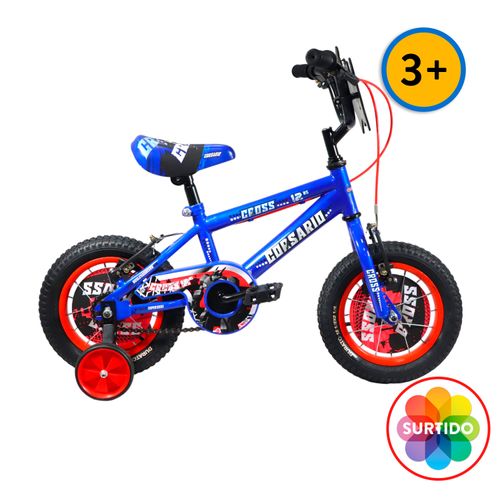 Bicicleta Corsario BMX 12 cross para niño de 3 a 5 años