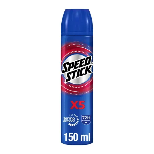 Desodorante Antitranspirante Speed Stick 24/7 X5 Multi-Protect Aerosol - 150 ml