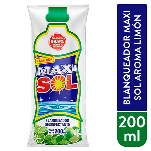 Lejia Maxisol Limón -200 ml