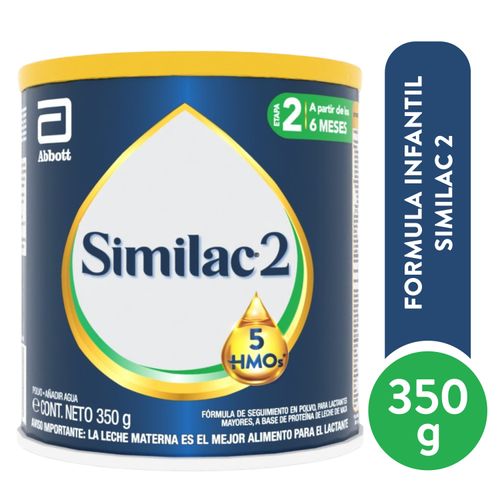 Fórmula infantil Similac 2 Abbott - 350 g