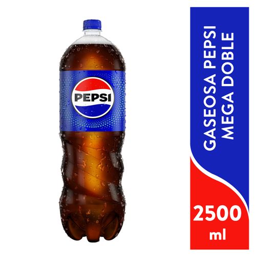 Gaseosa Pepsi Mega Doble - 2500 ml