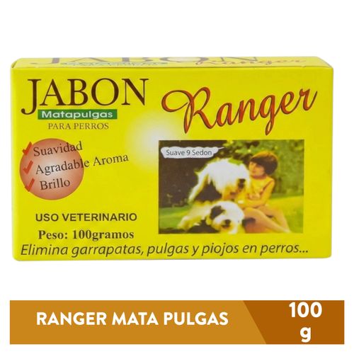 Jabón Ranger Mata Pulgas De - 100 g