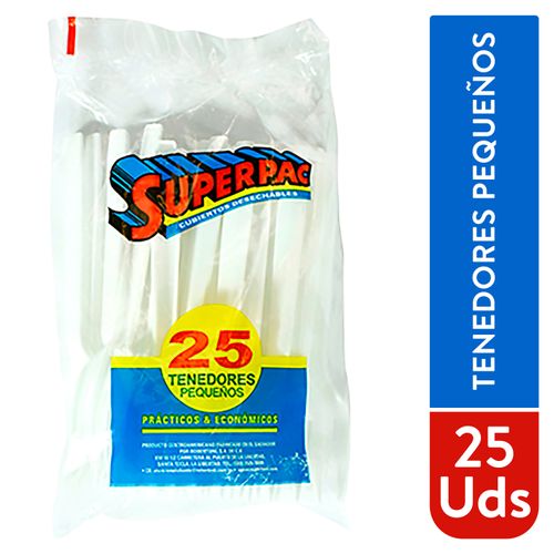 Tenedor Sv Grande Blanca Sup 25Ea