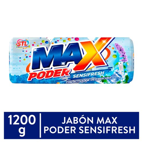 Jabon Max Poder Sensifresh 3pk 1200 g