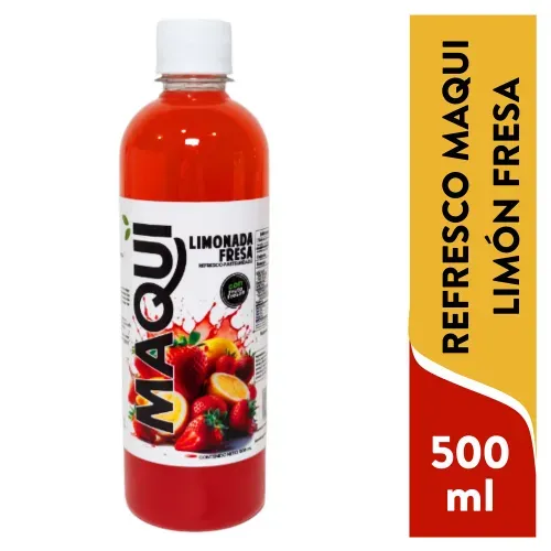 Refresco Maqui Limon Fresa 500 Ml
