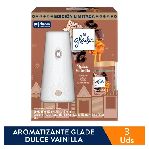 Glade Ap Automatico Dulce Vainilla 270ml