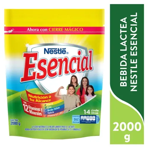 Bebida Nestlé Láctea Esencial - 2000 g