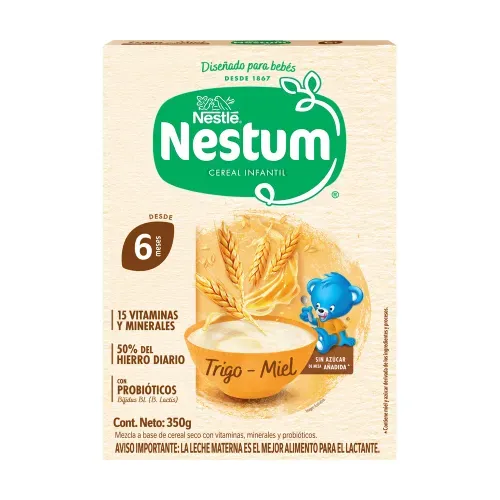 Cereal Infantil NESTUM® Trigo Miel Caja - 350 g