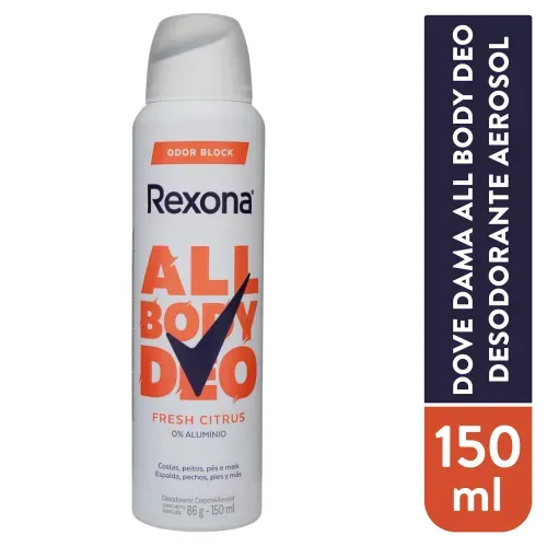Desodorante Rexona Dama Abd Fresh Citrus Aerosol -150ml