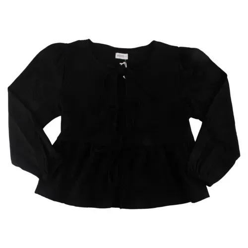Blusa para dama Boulevard de manga larga con lazos