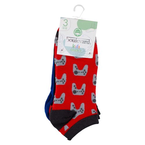 Calcetas Boulevard Kids de diseño para niño - 3 Pack