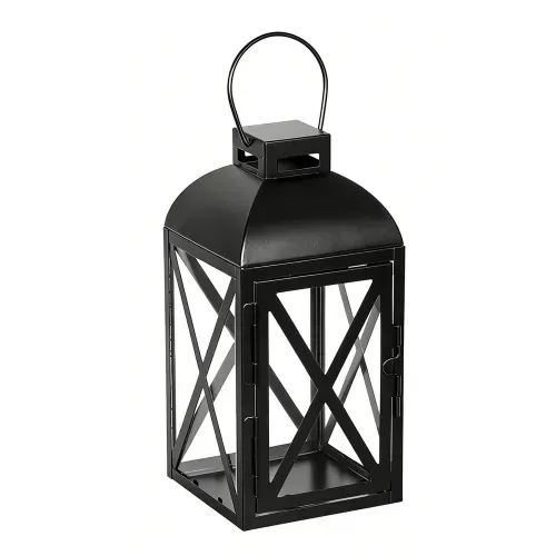 Ms Candelabro Negro 28cm