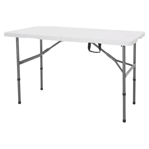 Mesa Mainstays rectangular de resina plegable - 122 cm