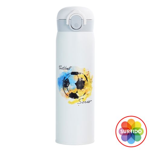 Botella Doble Pared 460ml Con Impr En 3d