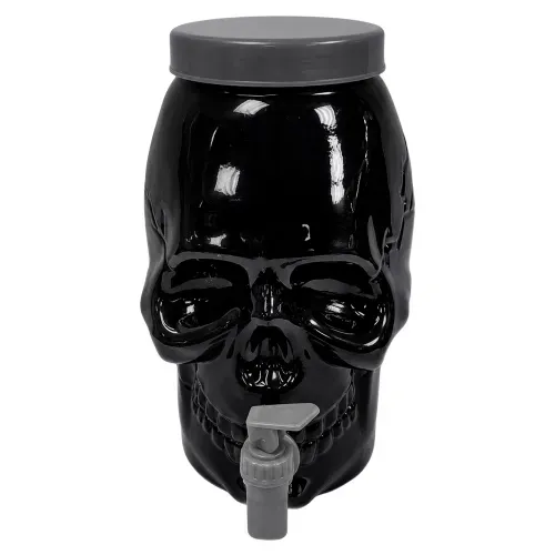 Dispensador Way To Celebrate de bebidas con forma de calavera Halloween - 26 cm