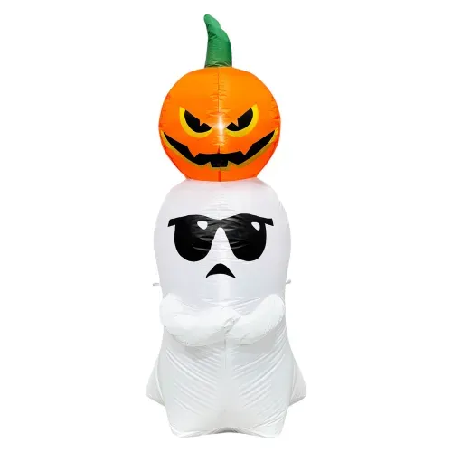 Inflable Way To Celebrate de fantasma con calabaza Halloween - 150 cm