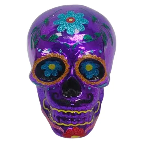 Catrina Way To Celebrate decorativa morada Halloween - 15 cm
