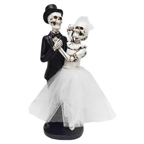 Pareja de Esqueletos Way To Celebrate decorativos Halloween - 31 cm