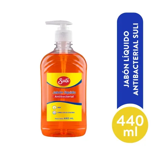 Jabón Líquido Suli Antibacterial - 440 ml