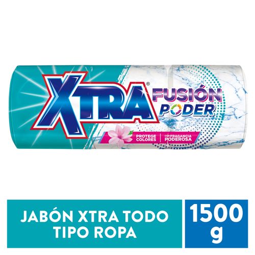 Jabón Xtra Todo Tipo Ropa 3 Pack -  1500 g.