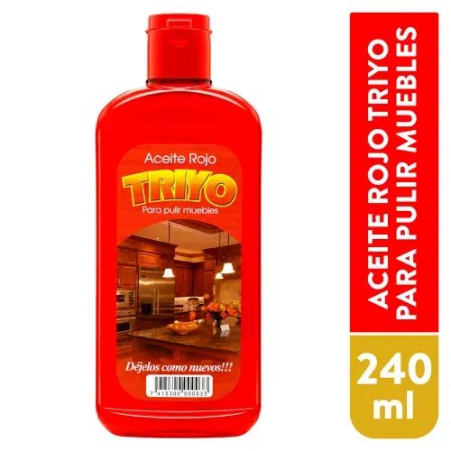 Aceite Triyo Rojo Para Muebles - 240 ml