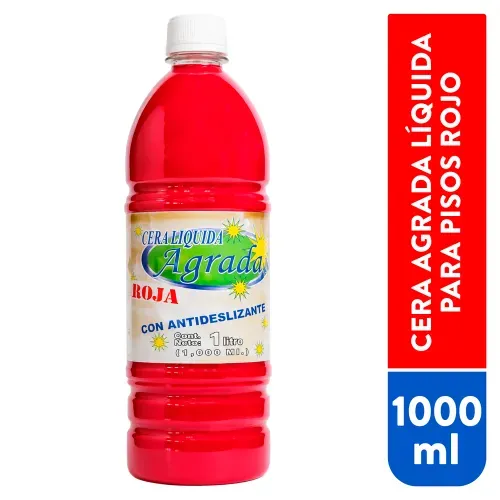 Cera Agrada Liqu Para Pisos Rojos - 1000 ml