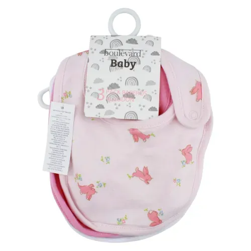 Baberos Boulevard para bebé - 3 Pack