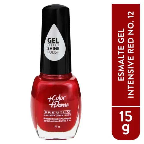 Esmalte Gel Darosa Intensiv Red N12 15 ml