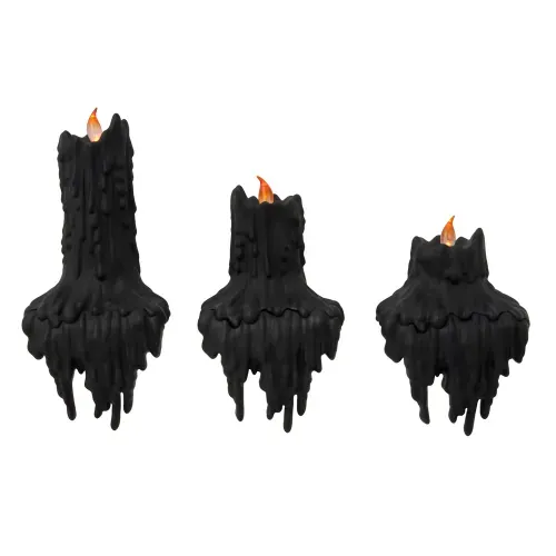 Velas Way To Celebrate con luz LED Halloween - 3 uds