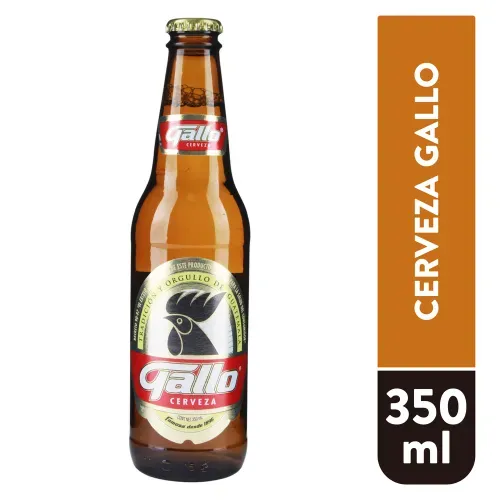 Cerveza Gallo Botella - 350 ml