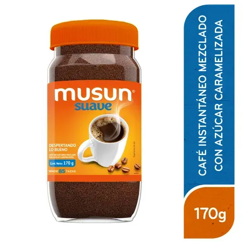 Café Musun Suave Frasco - 170 g