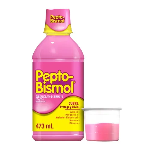 Suspensión Pepto-Bismol Sabor Original - 473 ml