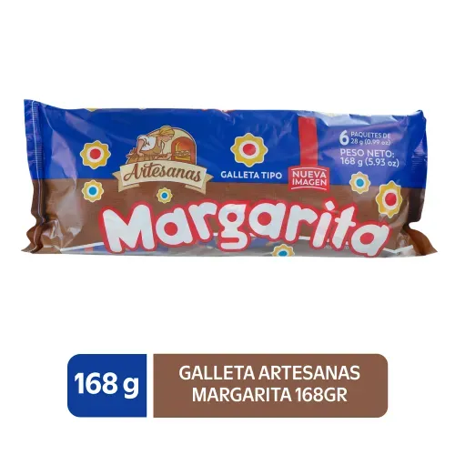 Galleta Artesanas Margarita 168gr