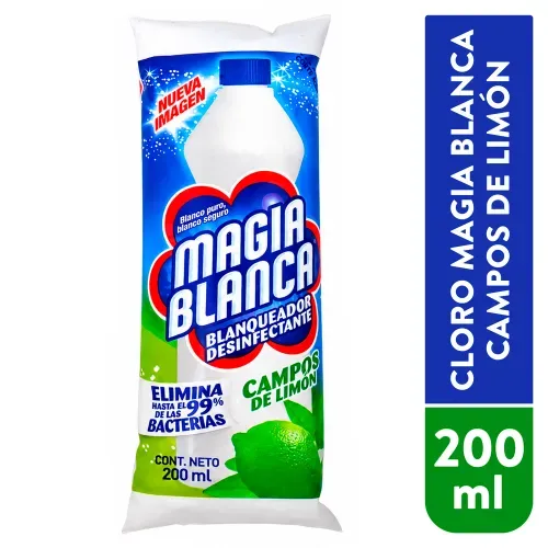 Cloro Magia Blanca Aroma Limón - 200 ml