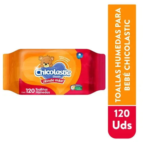 Toallas Húmedas Bebe Chicolastic 120 Uni