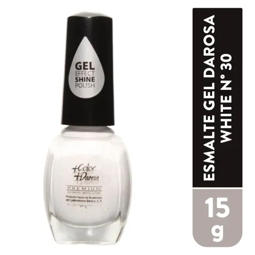 Esmalte Gel Darosa White No 30