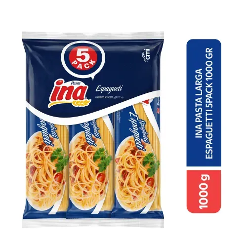 Pasta larga Ina Espaguetti - 5 pack 1000 g