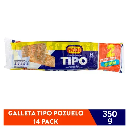 Galleta Tipo Bs x 14u 350 g Promocional