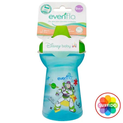 Vaso Evenflo con boquilla dura Toy Story - 10 oz
