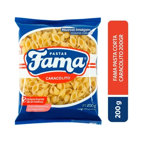 Pasta Fama conchitas caracolitos - 200 g