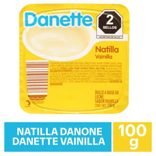 Natilla Danone Vainilla - 100 g