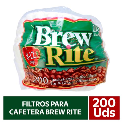 Filtros Brew Rite Para Cafetera - 200Unidades