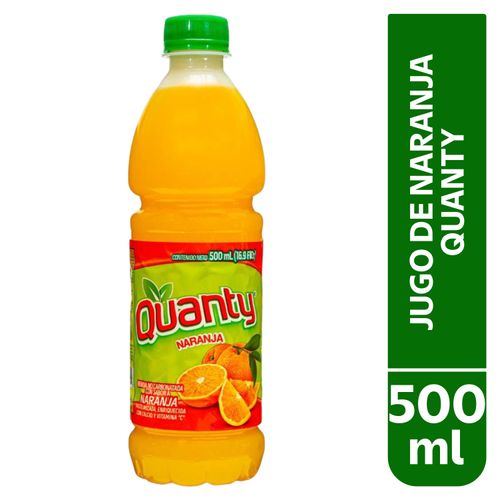Quanty Jugo De Naranja 500 ml