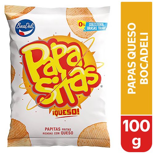 Boquita Bocadeli Papasita Queso - 100 g